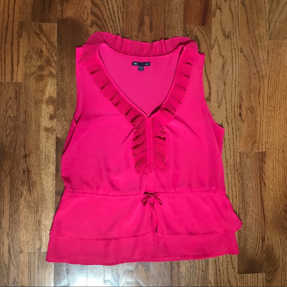 Pink Sleeveless Top